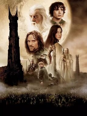 Custom Movie Poster Magnet The Two Towers Home Kitchen Decor